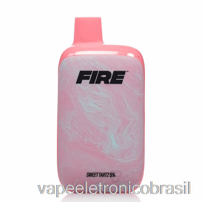 Vape Recarregável Fire Boost 12000 Descartável Sweet Tartz